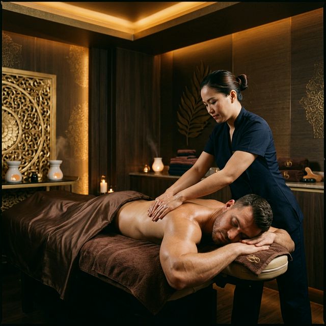 Professional massage therapy for men at B2BBanglore